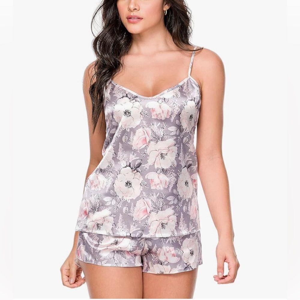 Lunachi Romantic Cami & Shorts Pajamas Set